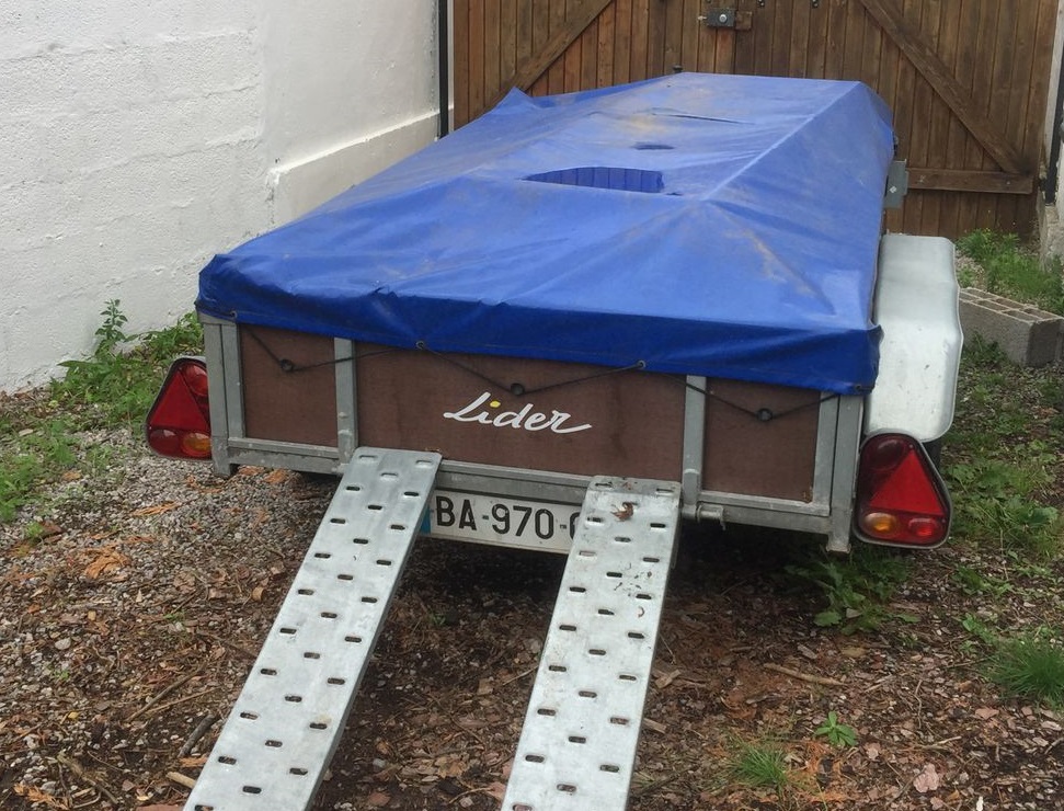 Bagagère freinée LIDER PTC 1300Kg 2