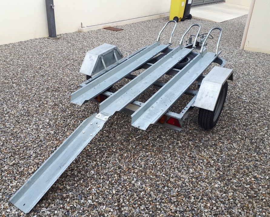 Porte Moto non freinée PTC 500 Kg
