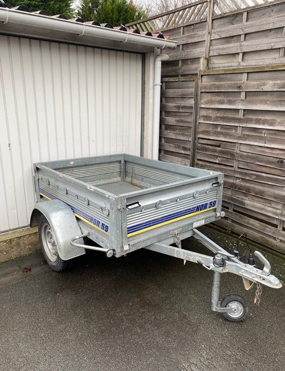 Remorque basculante NOR59 PTC 500Kg