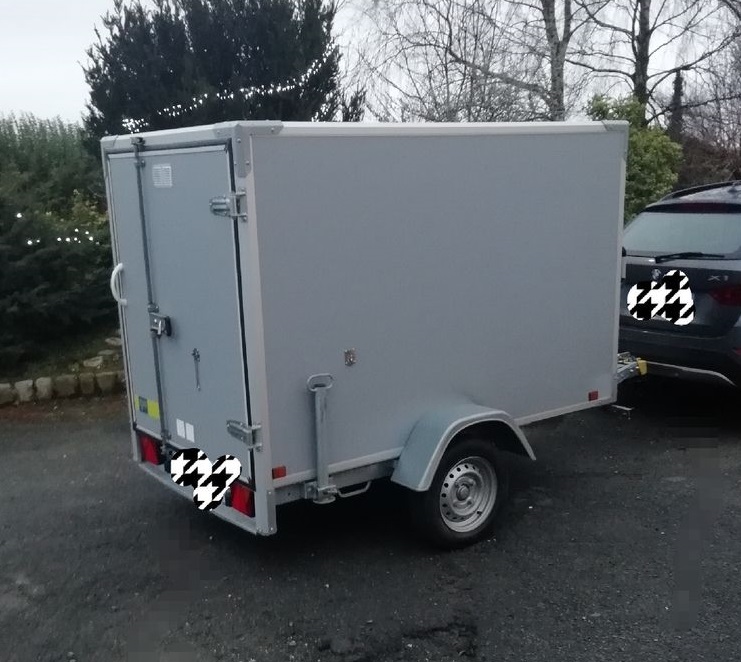 Remorque Fourgon PTC 750Kg