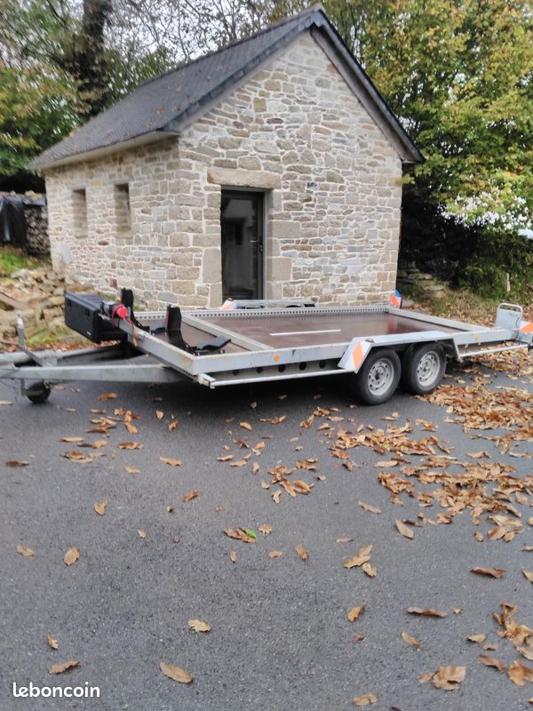 Remorque plateau auto/moto/quad 3