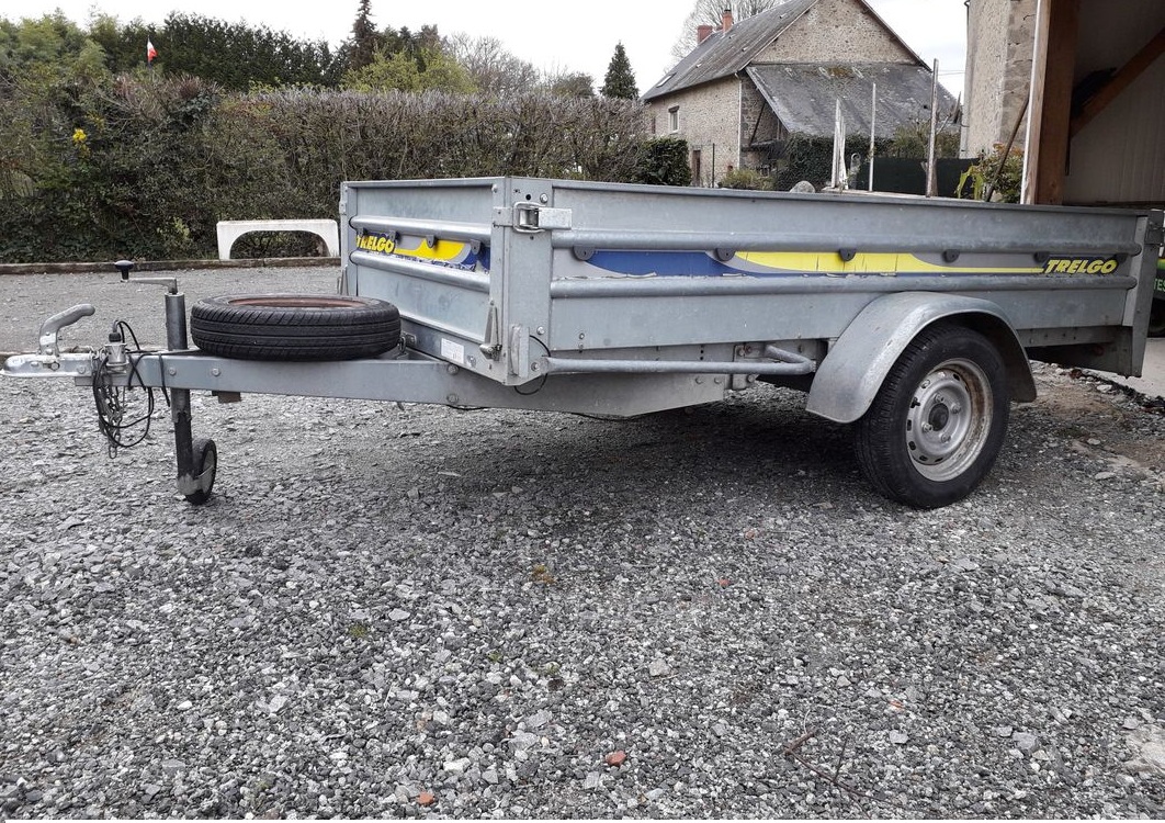 Grande remorque bagagère