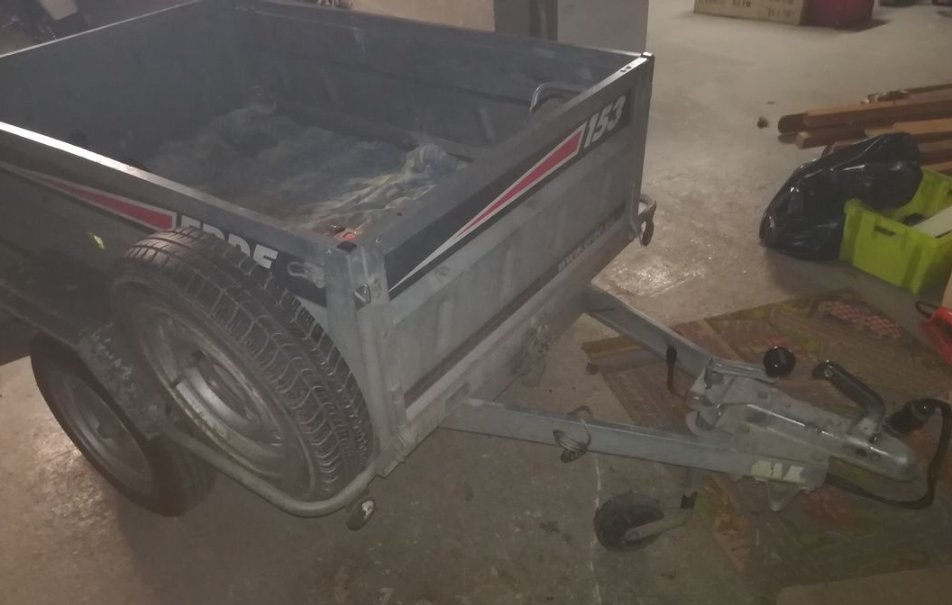 Remorque bagagere ERDE 2