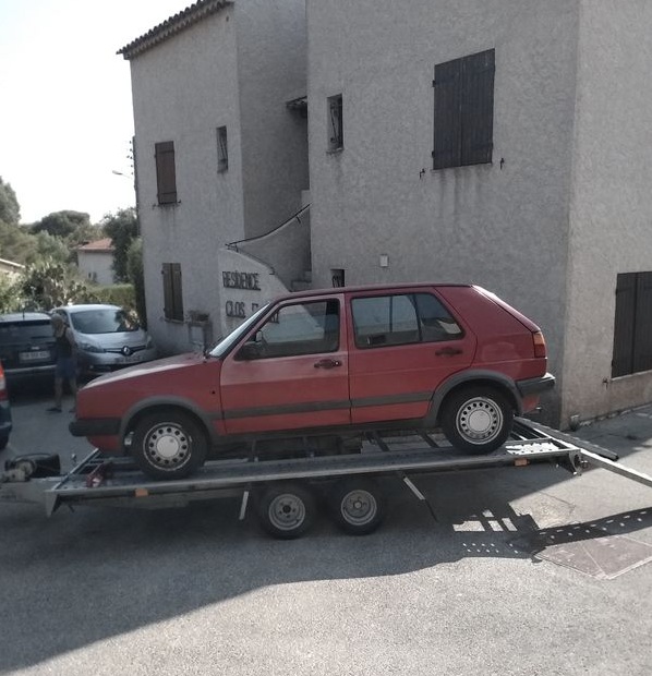 Remorque porte voiture Ptra 2t700 2