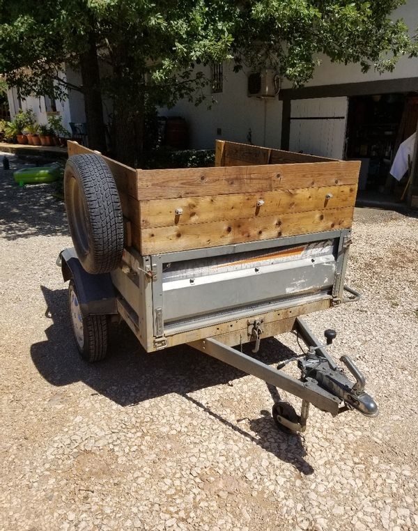 Remorque bagagère 1m60x1m20