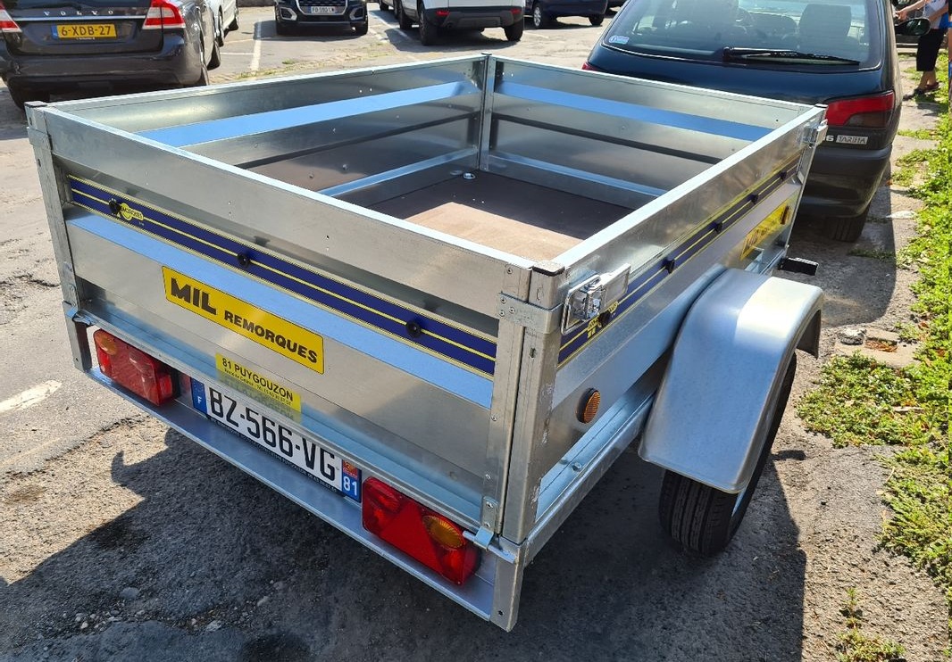 Remorque Bagagère basculante 500kg 2