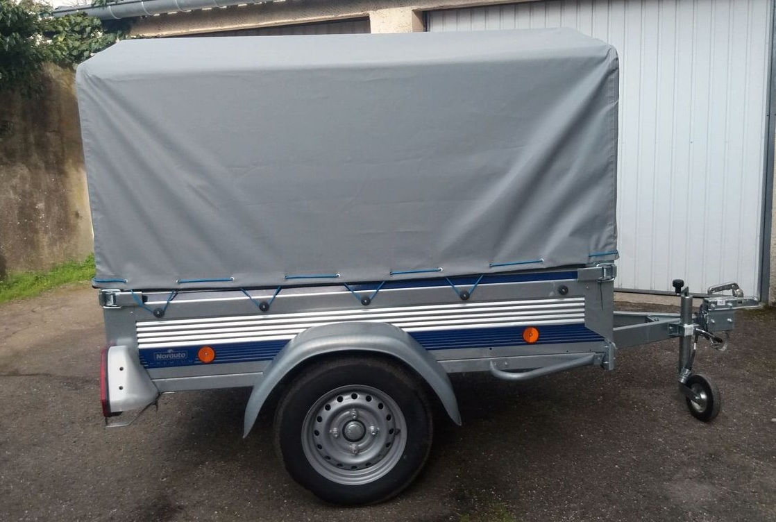 Remorque bagagère PTAC 500kg 2