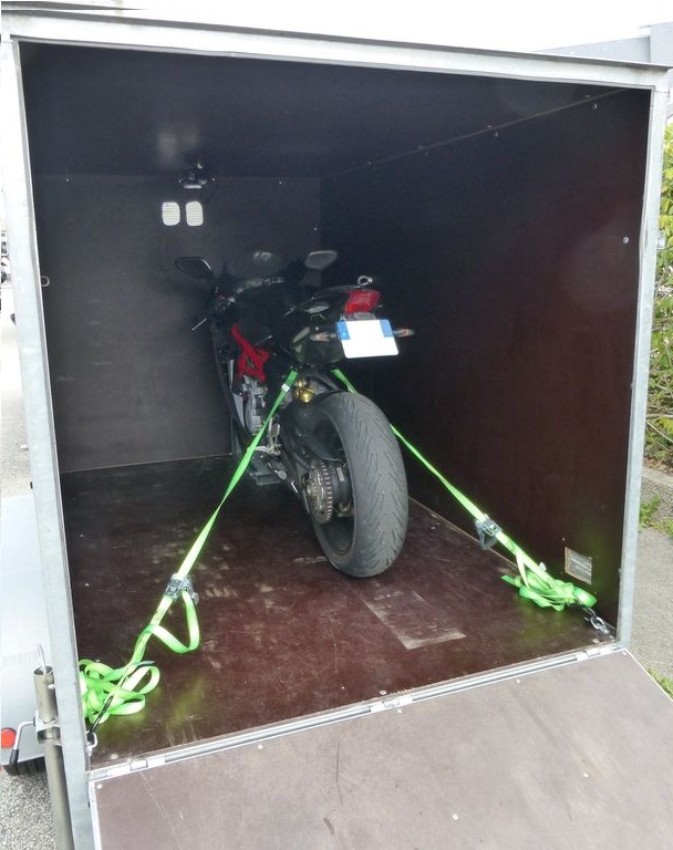 Remorque fourgon 750kg