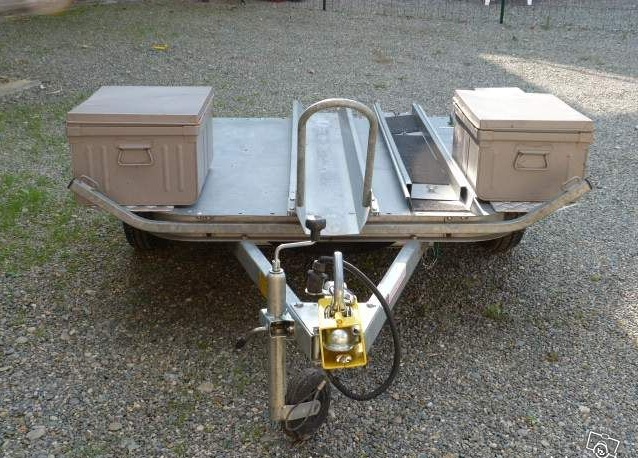 Remorque porte moto PTAC 500kgs