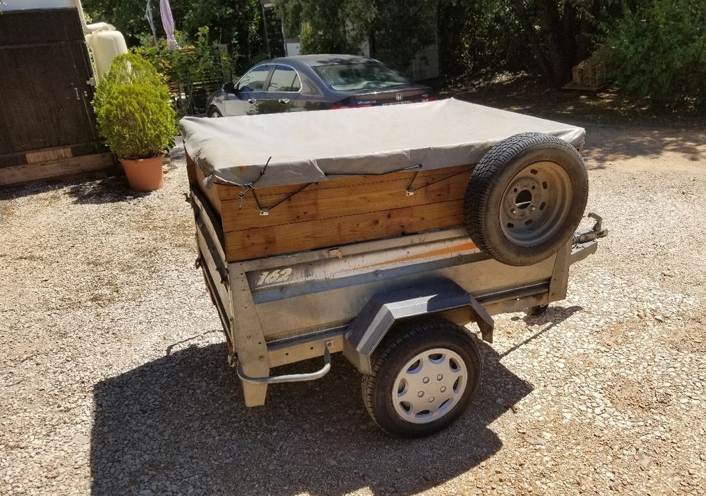 Remorque bagagère 1m60x1m20 2