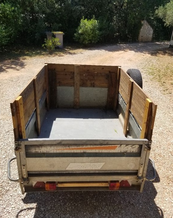 Remorque bagagère 1m60x1m20 3