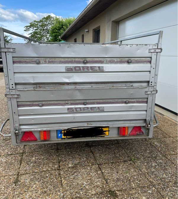 Remorque Sorel 1600kg 3
