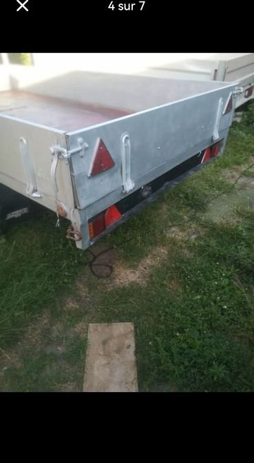 Remorque double essieux 3mx1,50m 3