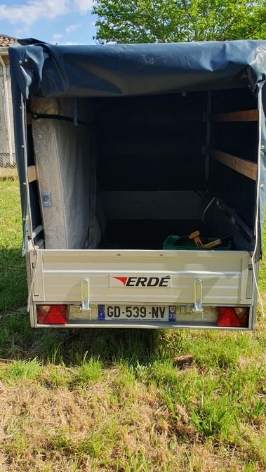 Remorque erde 750 kg 3