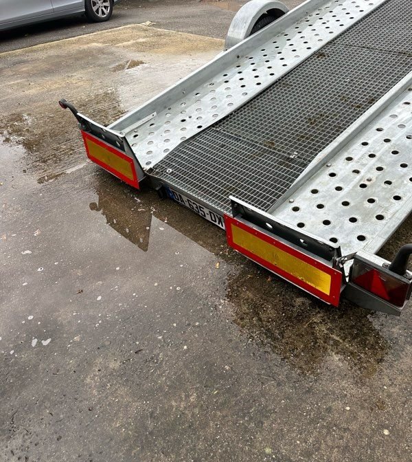 Rare- remorque porte voiture Ptac 1800kg
