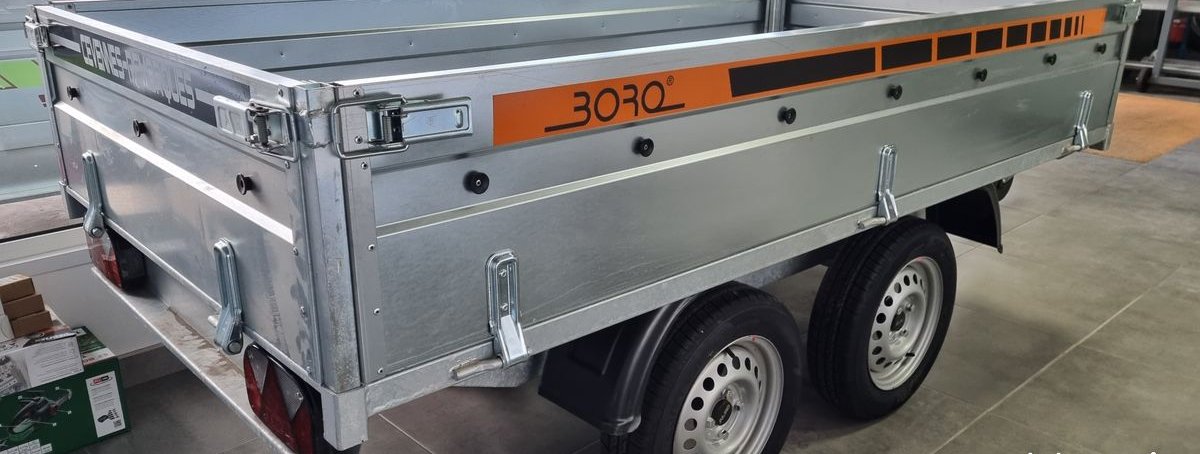 Remorque plateau 250x150 double essieu ptac 500kg