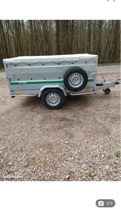 Remorque aluminium