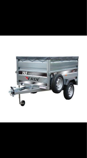 REMORQUE ERDE 193 PREMIUM + capot + ridelles