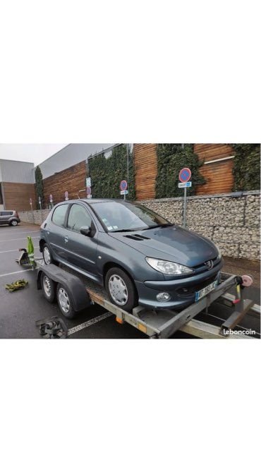 Remorque porte voiture double essieux