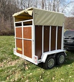 Van pour 2 chevaux, avec porte avant, 2990 2
