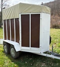 Van pour 2 chevaux, avec porte avant, 2990 3