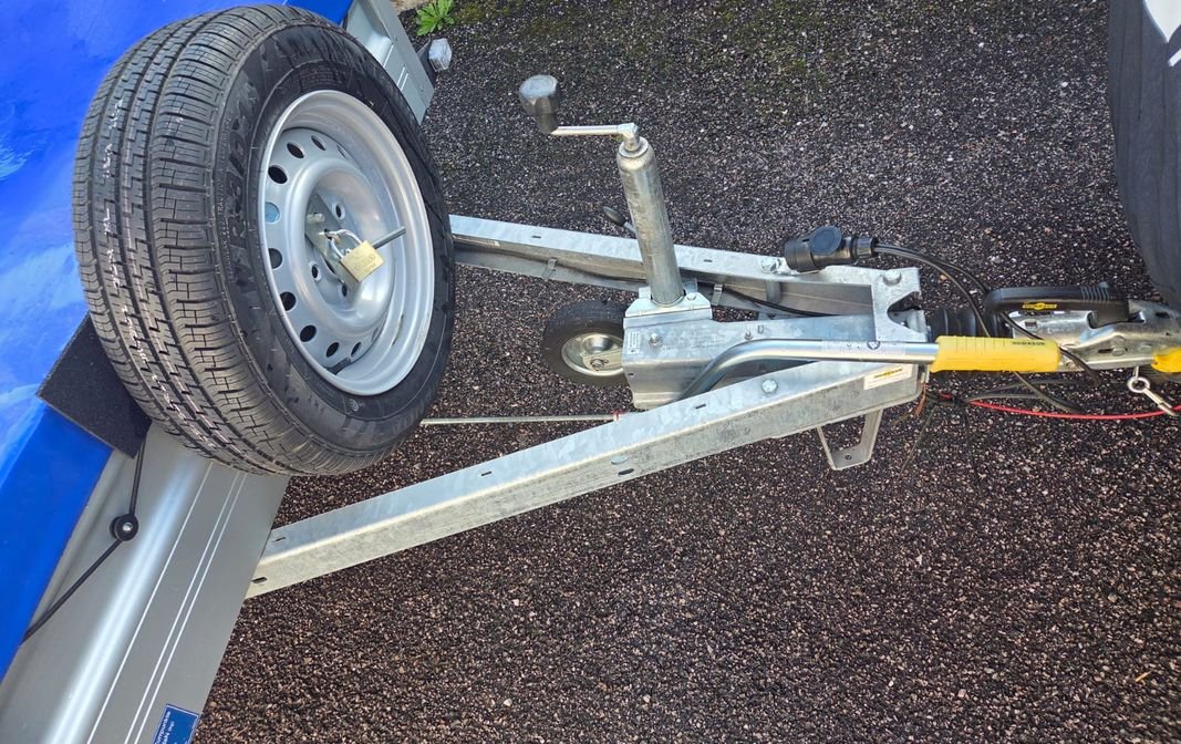 Remorque Humbaur freinée 750kg avec carte grise 2