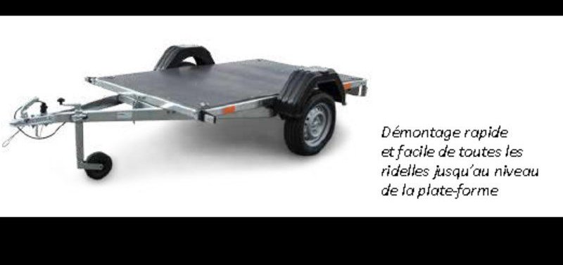 Remorque PTAC 500-750 kg comme neuve 3