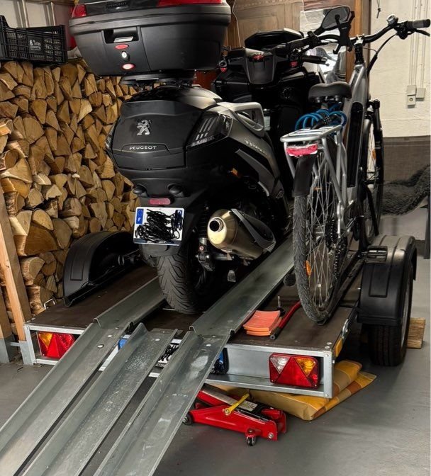 Remorque scooter 3 roues MP3 Metropolis 3