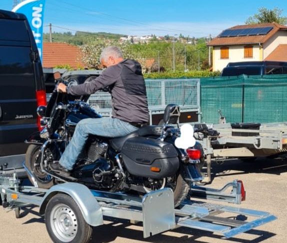 Remorque porte moto ERDE