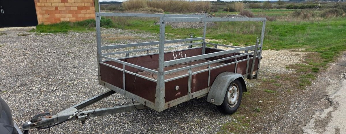 Remorque XXL 253/130 PTAC 500kg avec rehausses