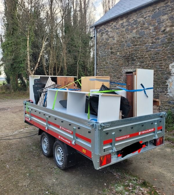Remorque 3m 750kg Temared 3015