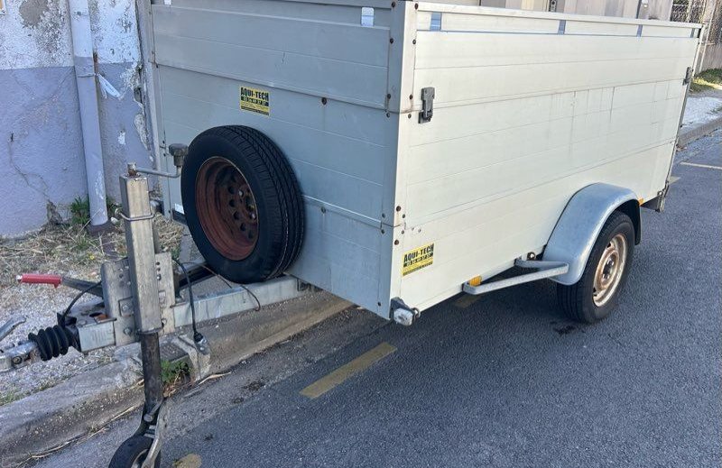 🚛 Remorque Anssems Aluminium 750 kg – 3,60 x 1,70 m – Grand volume – bon état