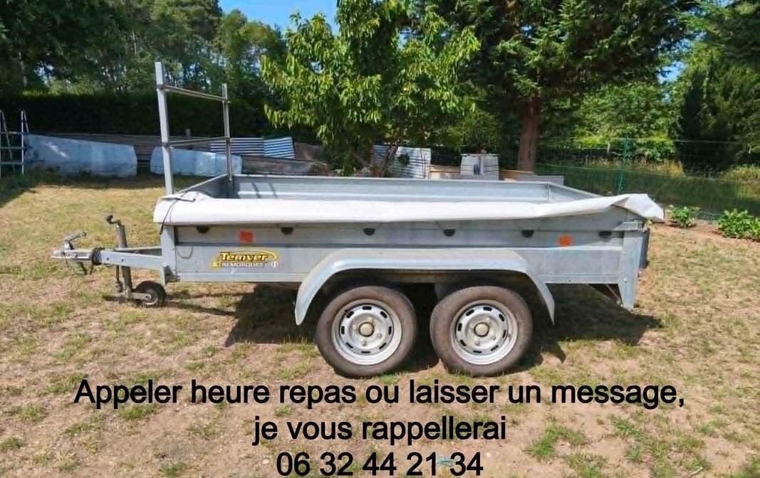 Vend remorque voiture 3