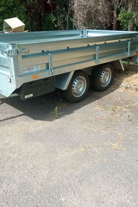 Vends remorque double essieu 2