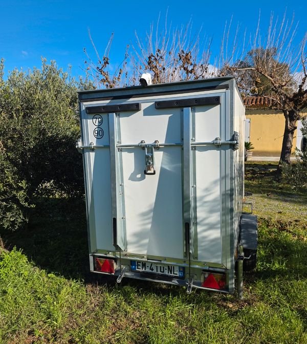 Remorque fourgon 750kg 3