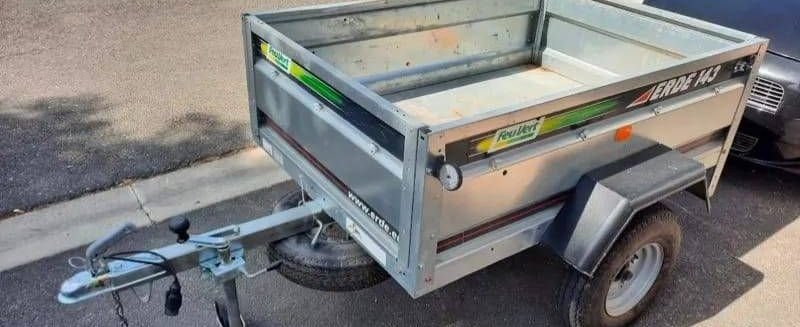Remorque ERDE basculante avec roue de secours 3
