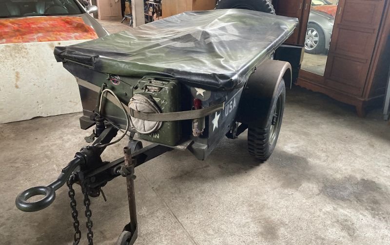 Vend remorque jeep willys 3