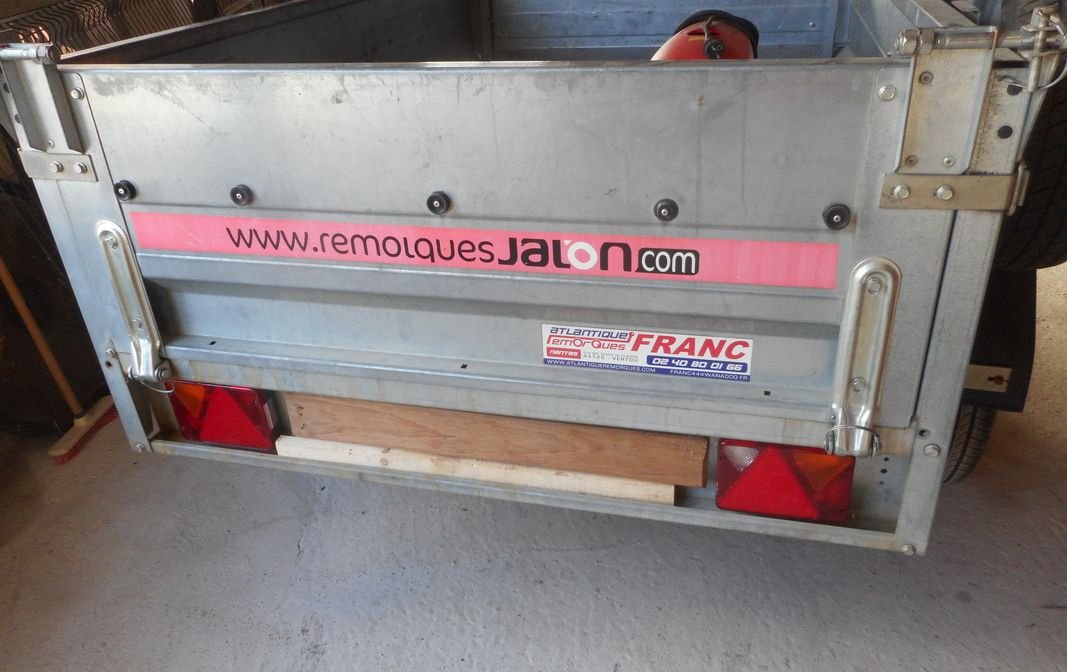Remorque benne hydraulique 2