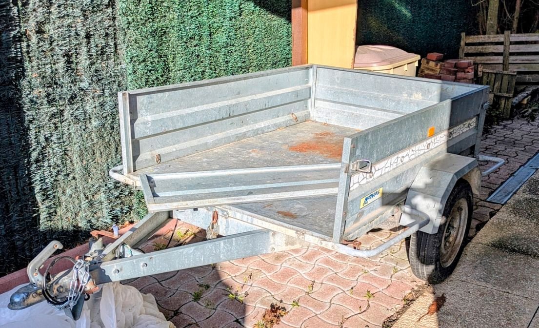 Remorque utilitaire NOVAL Portaflot galvanisée – 170 x 125 cm 3