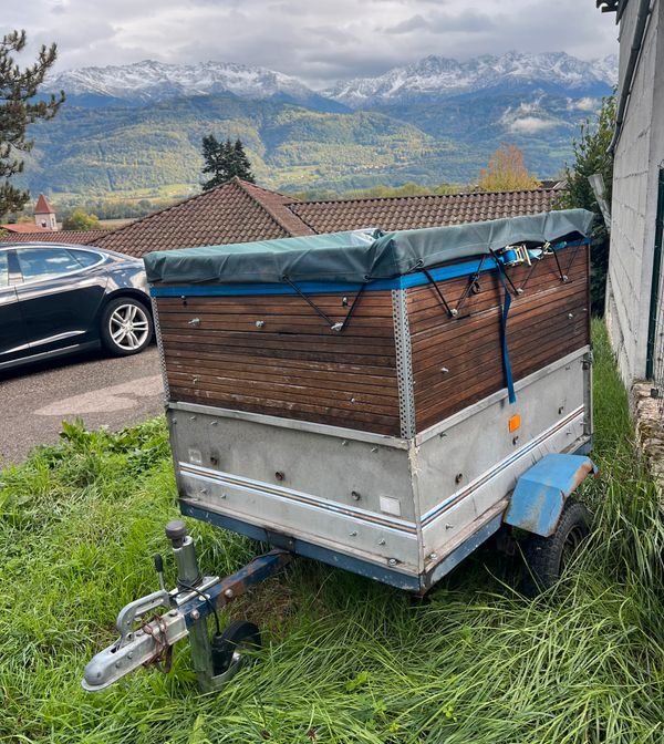 Remorque Erde 110 avec roue de secours