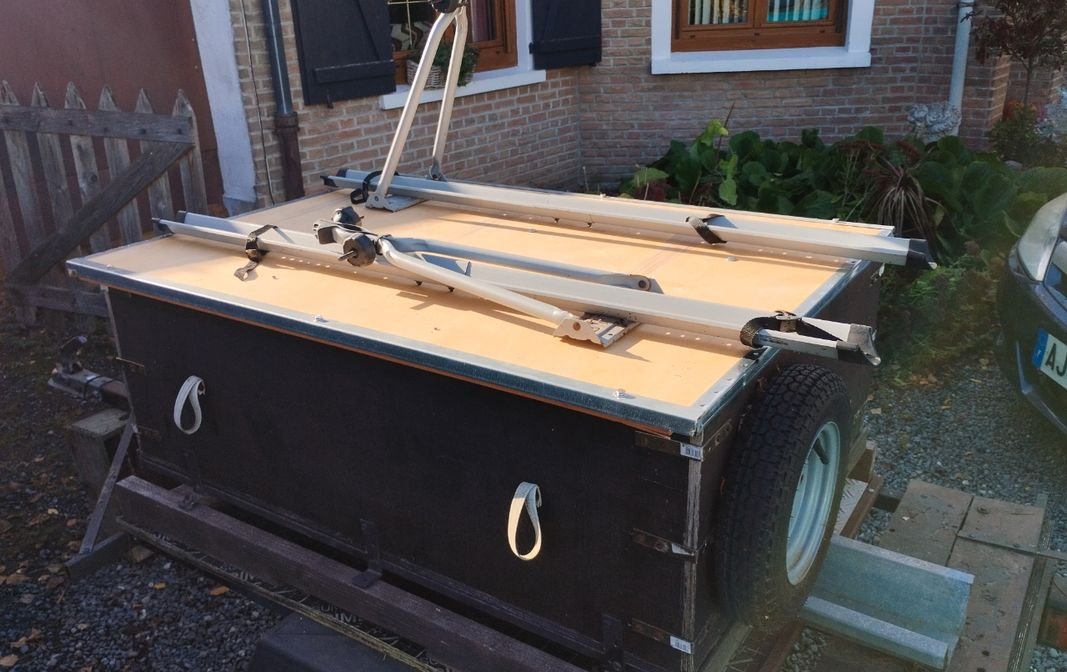 Remorque bagagere,porte moto,porte velo 3