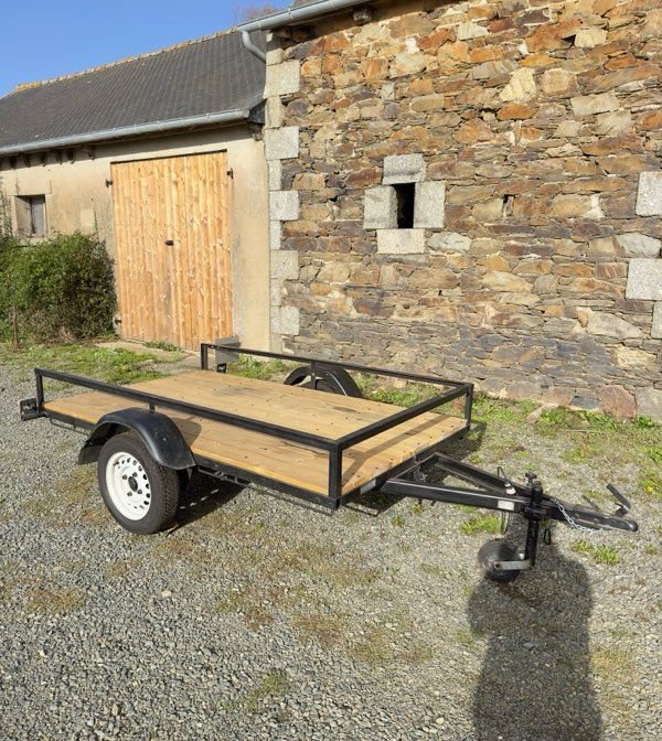 Remorque Lider basculante rénovée – 500 kg