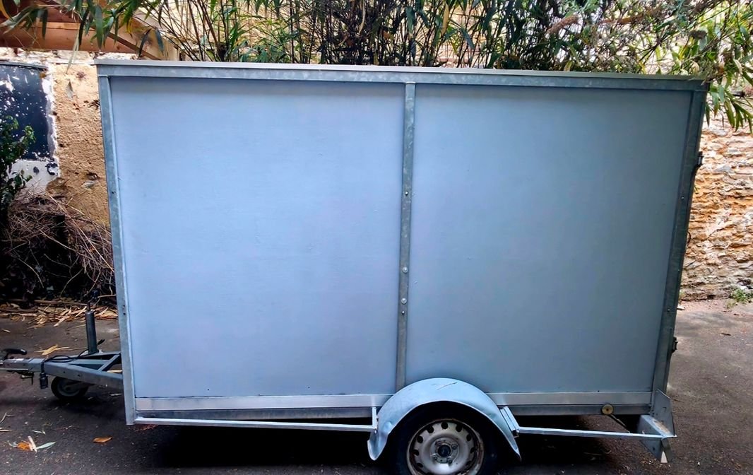 Remorque Fermée Sécurisée Ptac 499 kgs 3
