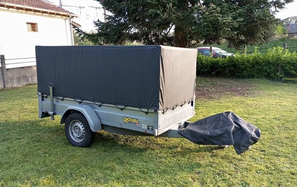 Remorque freinée 1300kg avec CG