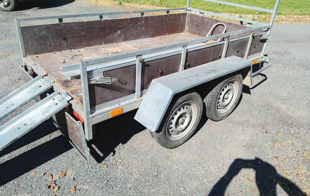 Remorque 2 essieux 500 kg