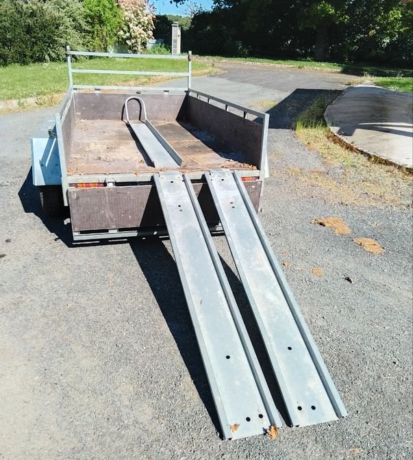 Remorque 2 essieux 500 kg 2