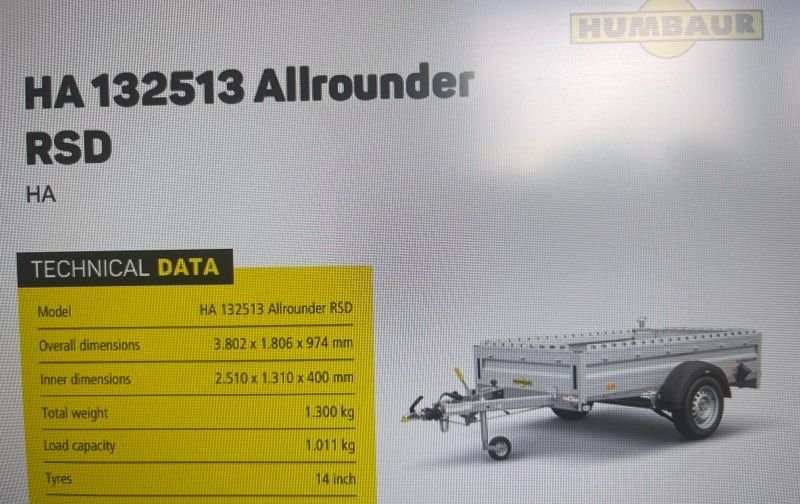 Remorque moto quad HA 132513 AllRounder 2