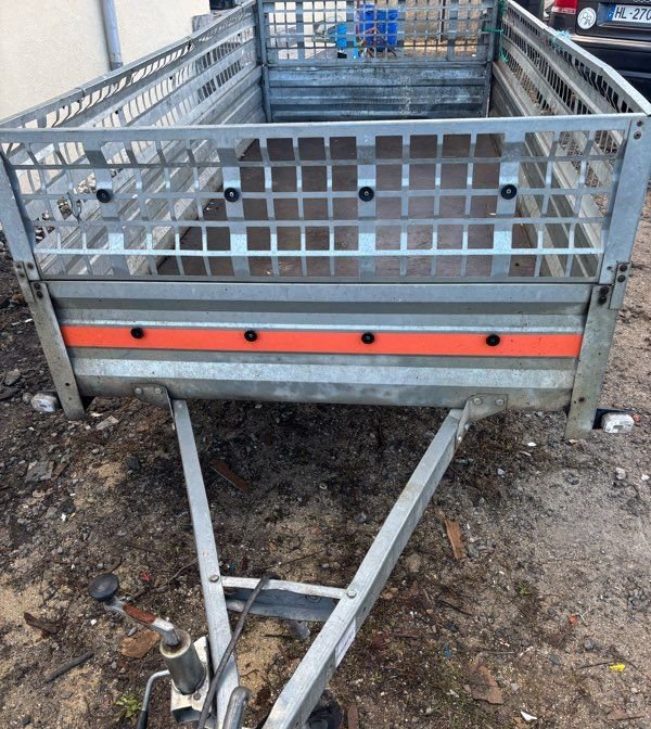 Remorque, simple essieux 750 kg