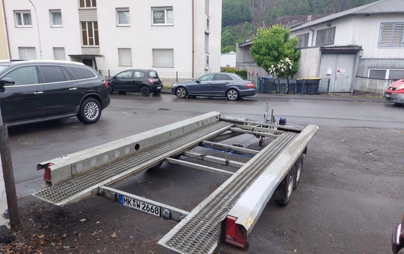 Porte-voitures basculant de 2016 2,7 tonnes