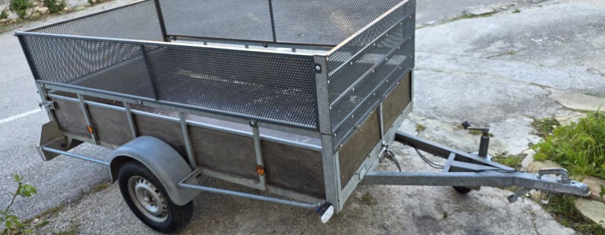 Remorque XXL PTAC 500kg avec rehausses
